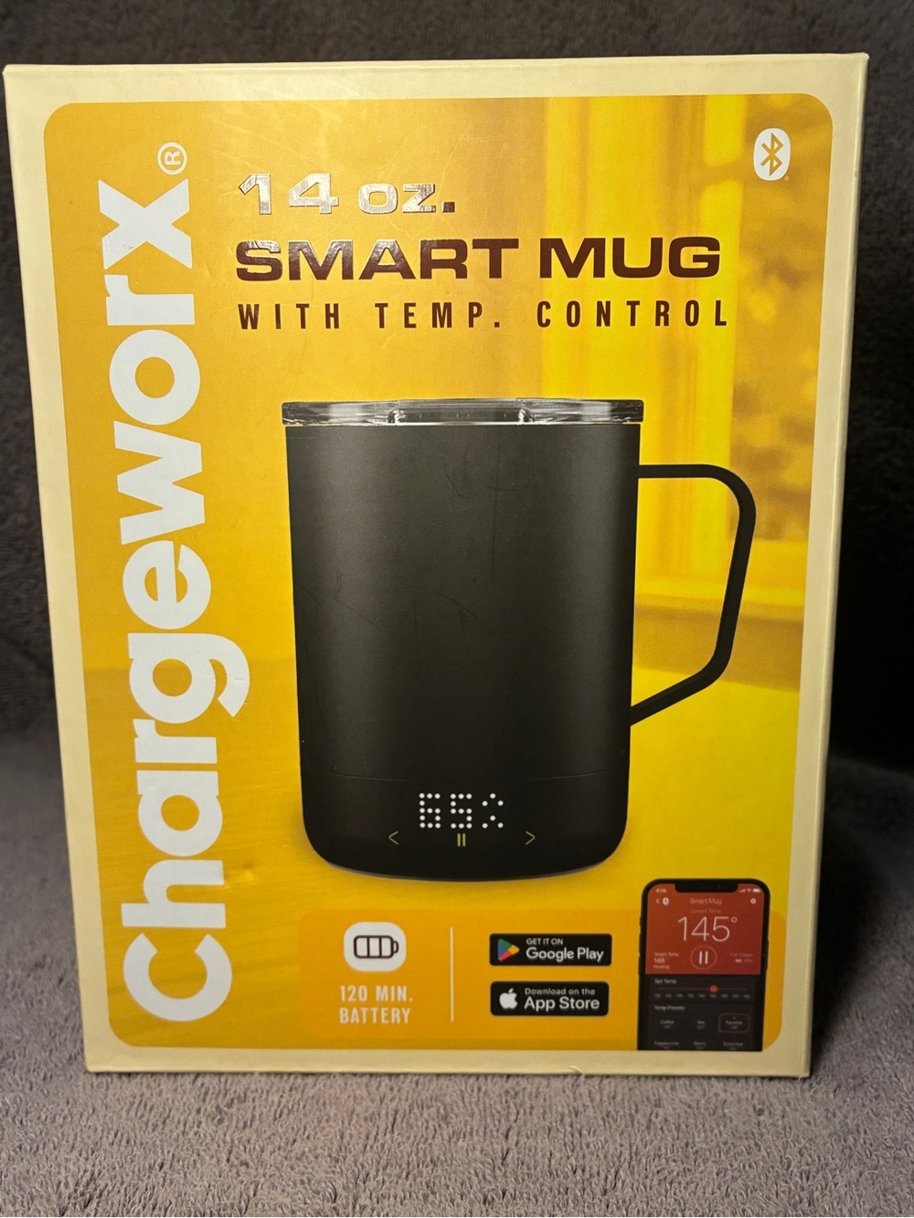 14 oz Smart Mug - Black with Temp Control